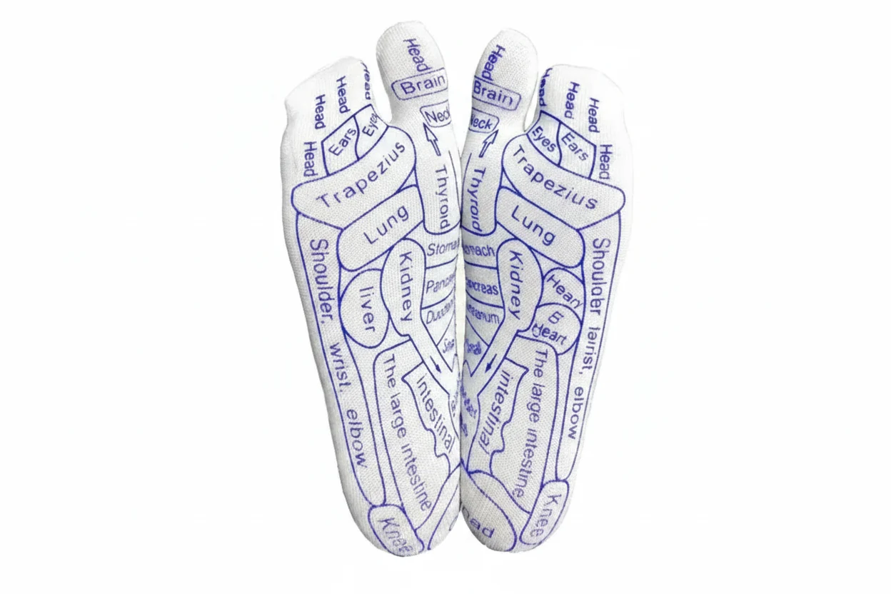 Consistent Foot Massage Acupressure Socks Gloves Physiotherapy Massage Relieve Tired Feet Reflexology Socks Foot Point Socks Health Care Organic