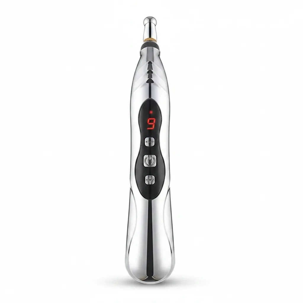 Long-Lasting Meridian Energy Acupuncture Pen Electric Pulse Therapy Muscle Deep Tissue Healing Massage Pen Acup Pain Relief Health Care Tool Official