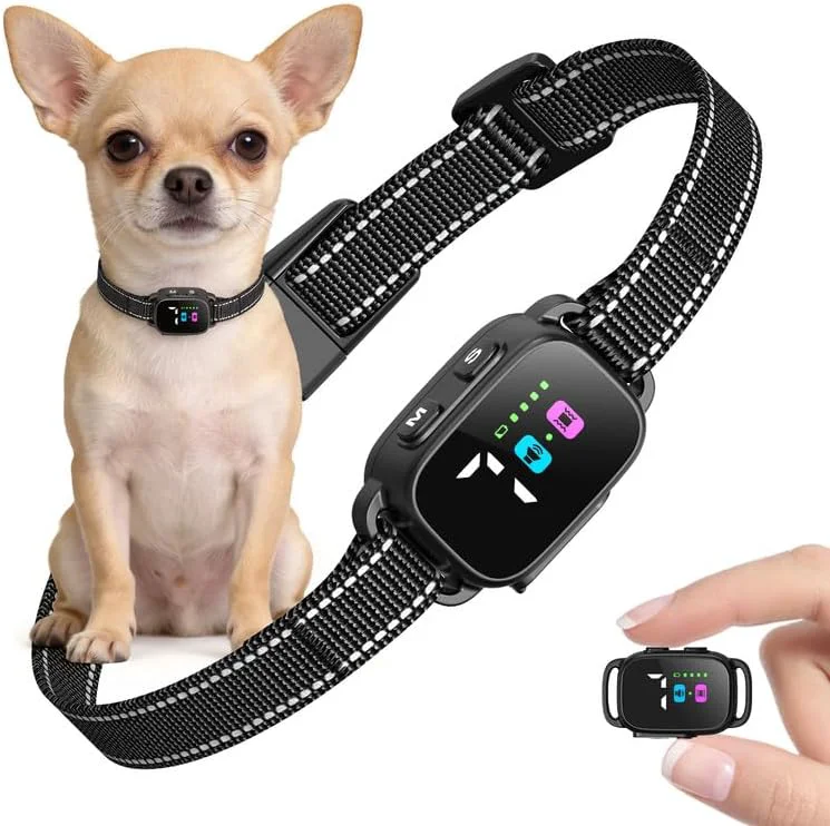 Professional Anti Bark Collar for Small Dogs No Shock Bark Collar with Beep Vibr Artisan