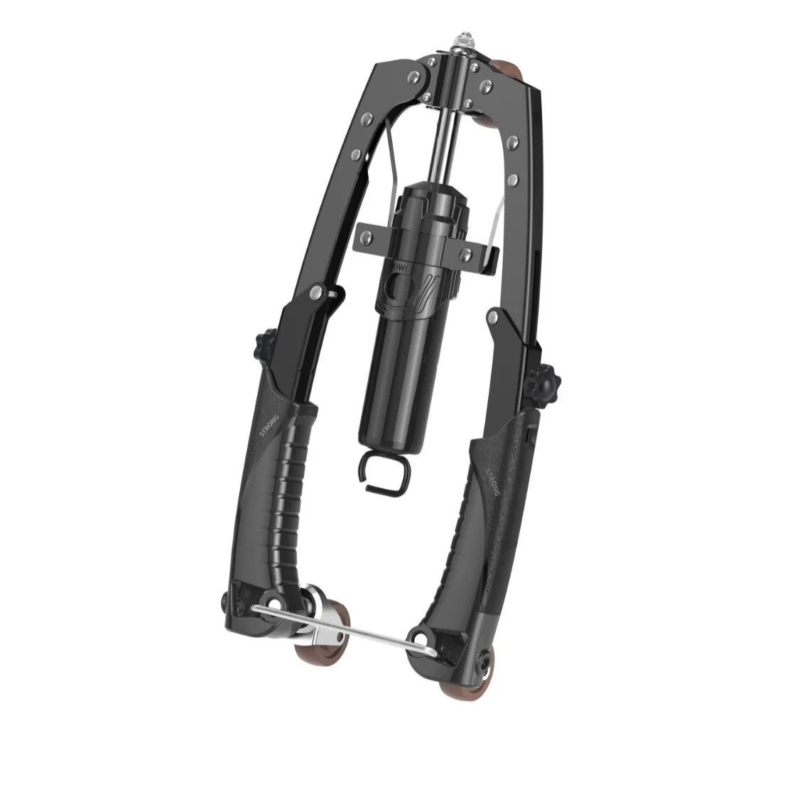 Optimized Hydraulic Abdominal Wheel With Adjustable Resistance Black Fitness Equipment For Core And Arm Muscles 15 Gear Levels Casual