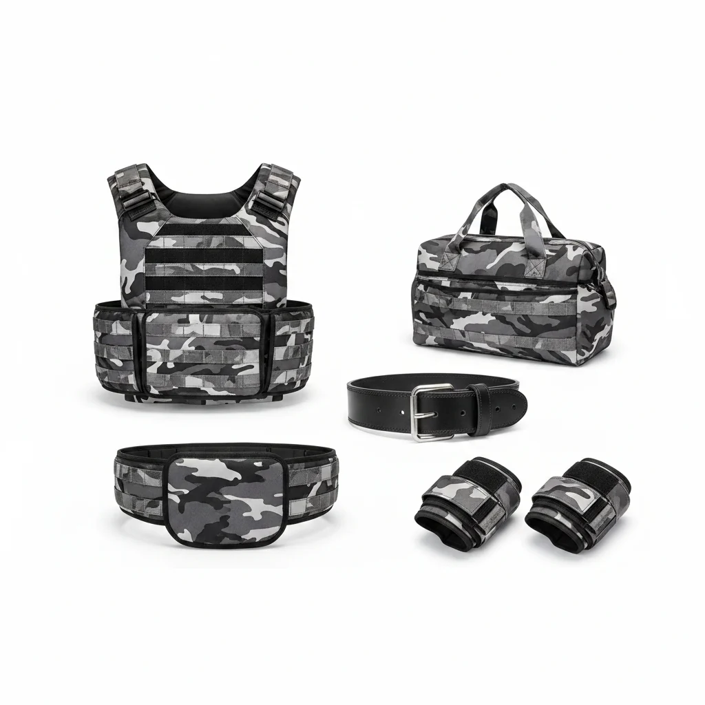 Outstanding Weight Bearing Sandbag Full Body Training Suit With Weighted Gloves And Foot Weights For Fitness Superior