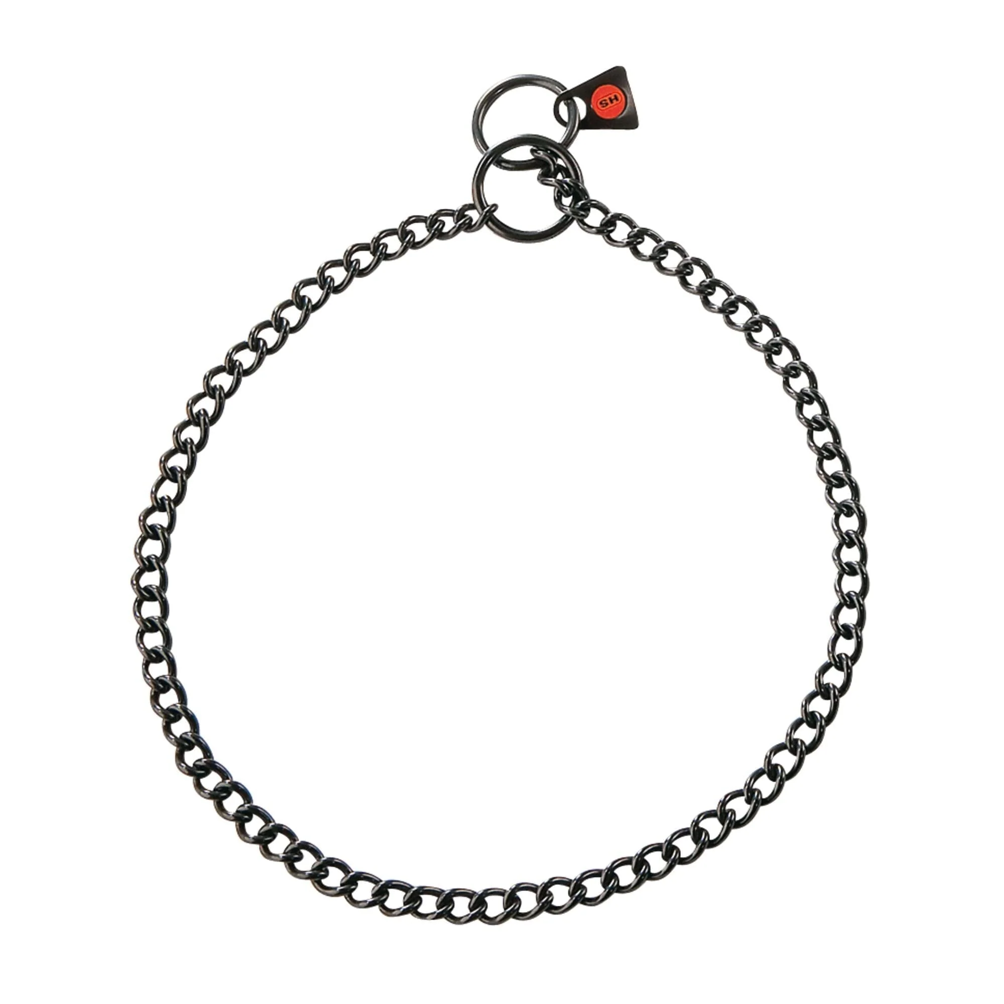 High-Performance Herm Sprenger - Slide Chain Collar - Black Stainless Steel 1.5 mm Quality