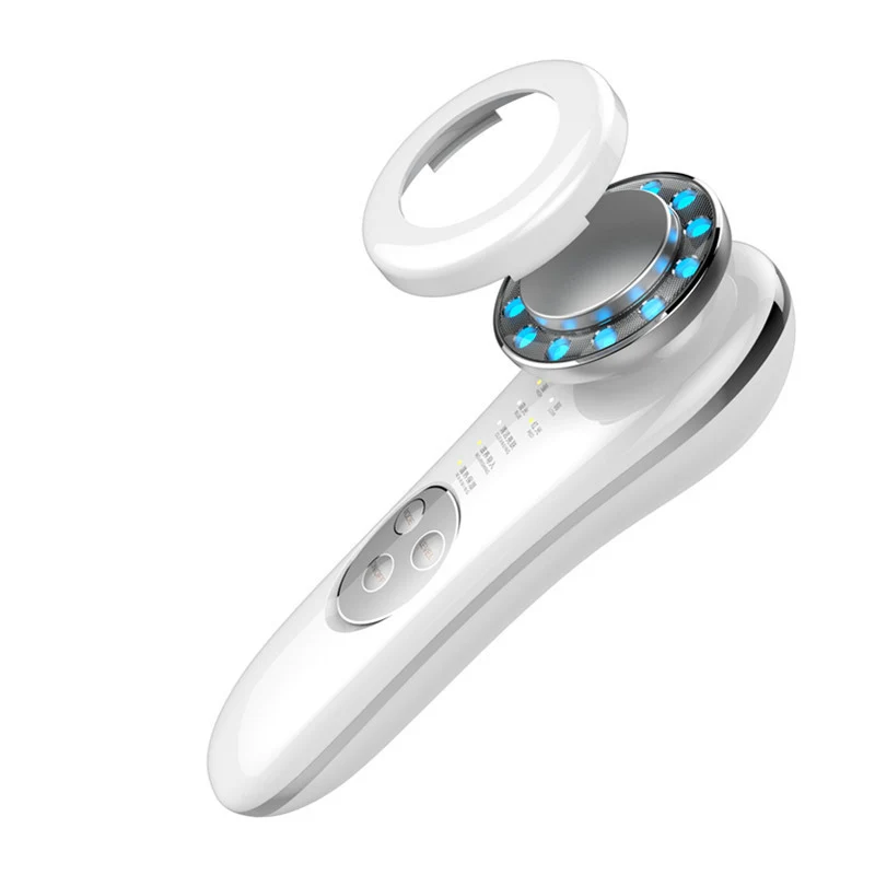 World-Class 7-in-1 Galvanic Facial Massager Anti-Aging Light Therapy Contemporary