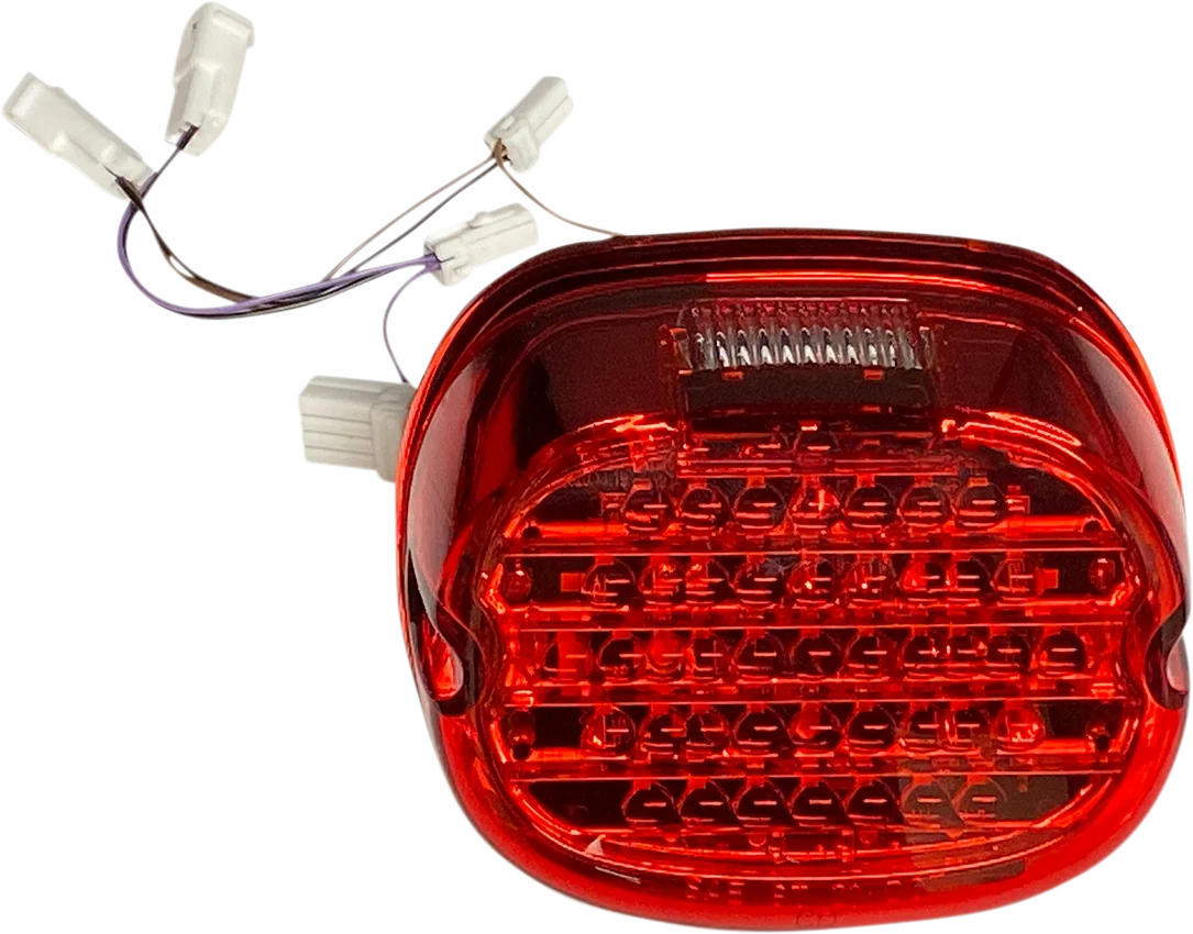 Recyclable Custom Dynamics Taillight w Integrated Turn Signal - Top Window - Red Lens CD-INT-TL-W-R Excellent
