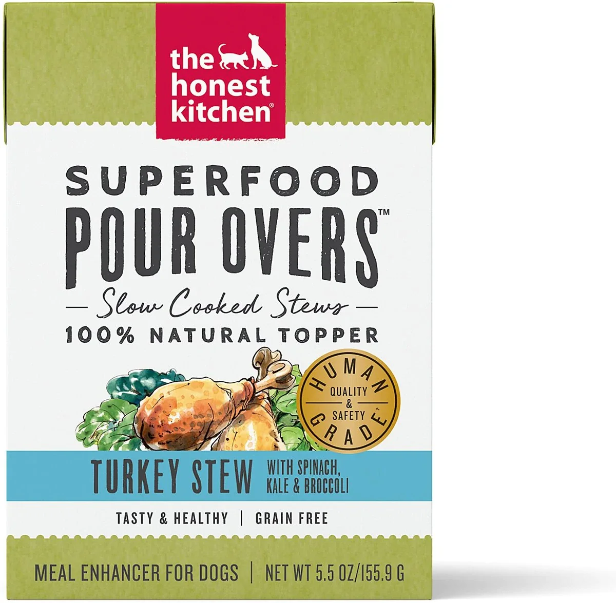 Premium The Honest Kitchen Superfood Pour Overs - Turkey Stew The Honest Kitchen Superfood Pour Overs - Turkey Stew Genuine