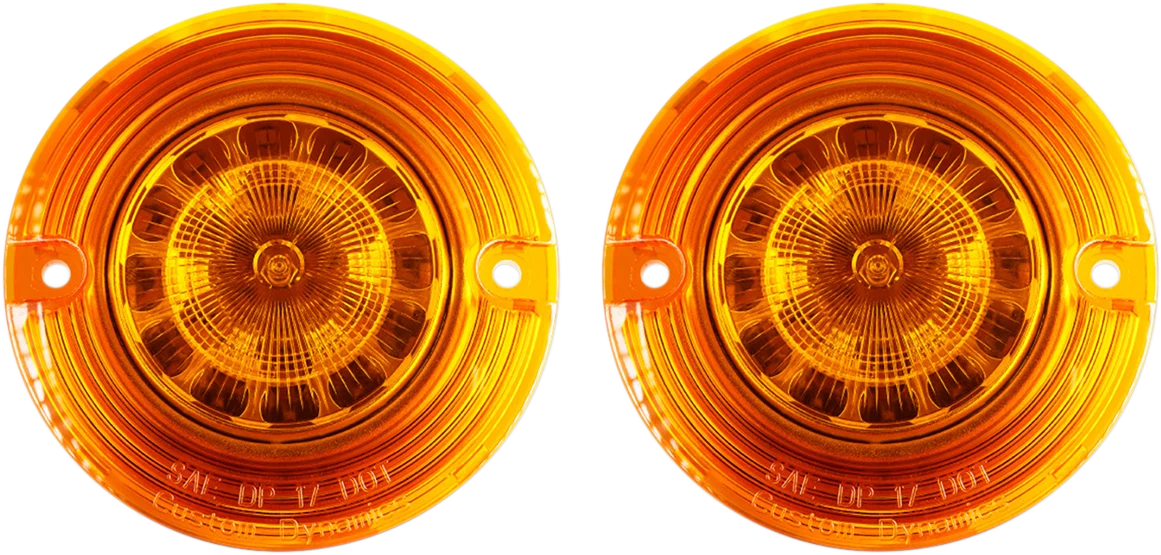 Fine Custom Dynamics Flat Signal Insert - 1157 - Amber PB-A-1157-T Fashionable
