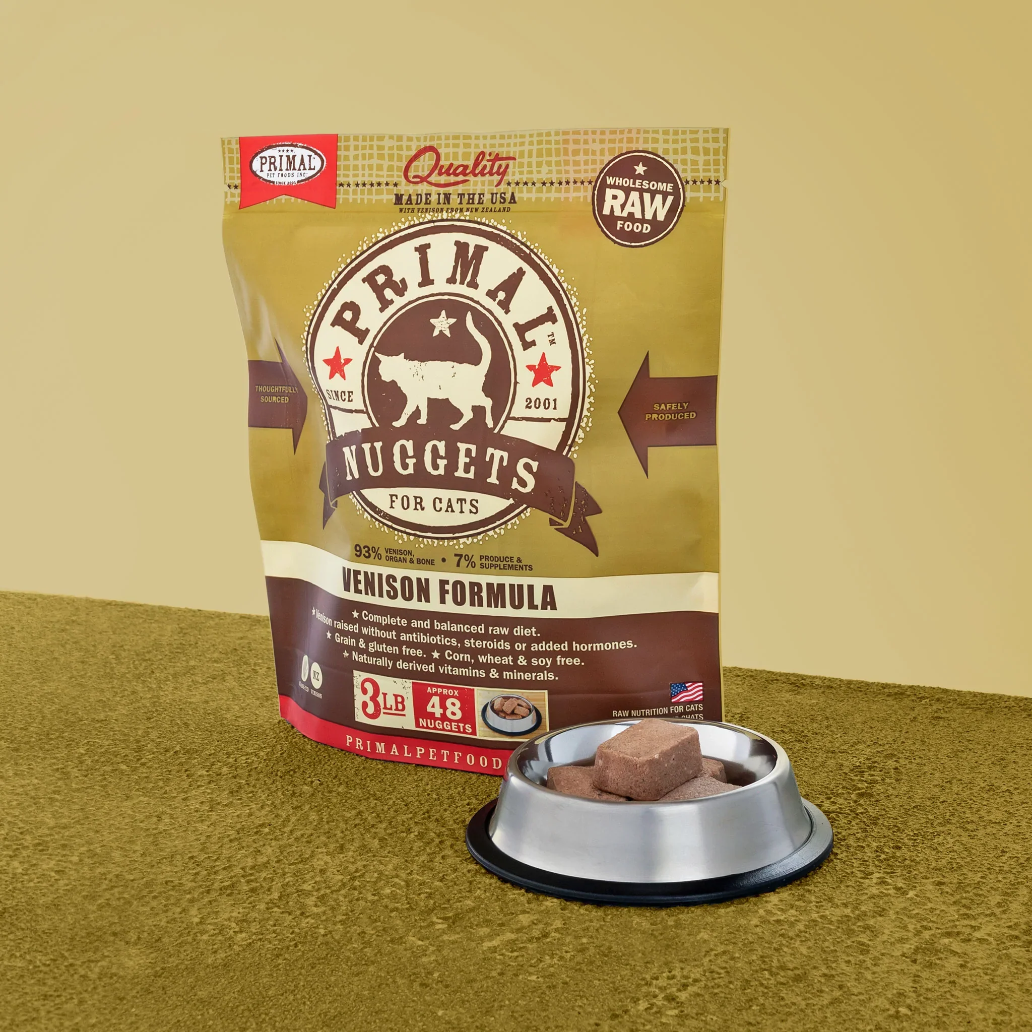 Contemporary Primal Venison Recipe - Raw Frozen Cat Food Primal Venison Recipe - Raw Frozen Cat Food Healthy