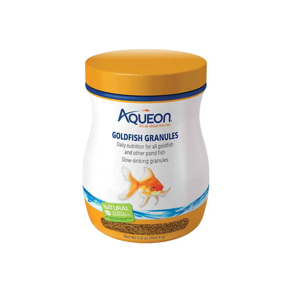Versatile Aqueon Goldfish Granules Fish Food 5.8-oz Official