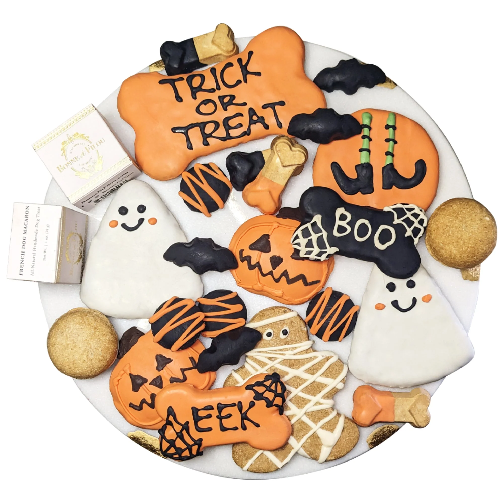 Pure Halloween Themed Dog Treats Gift Box Soft