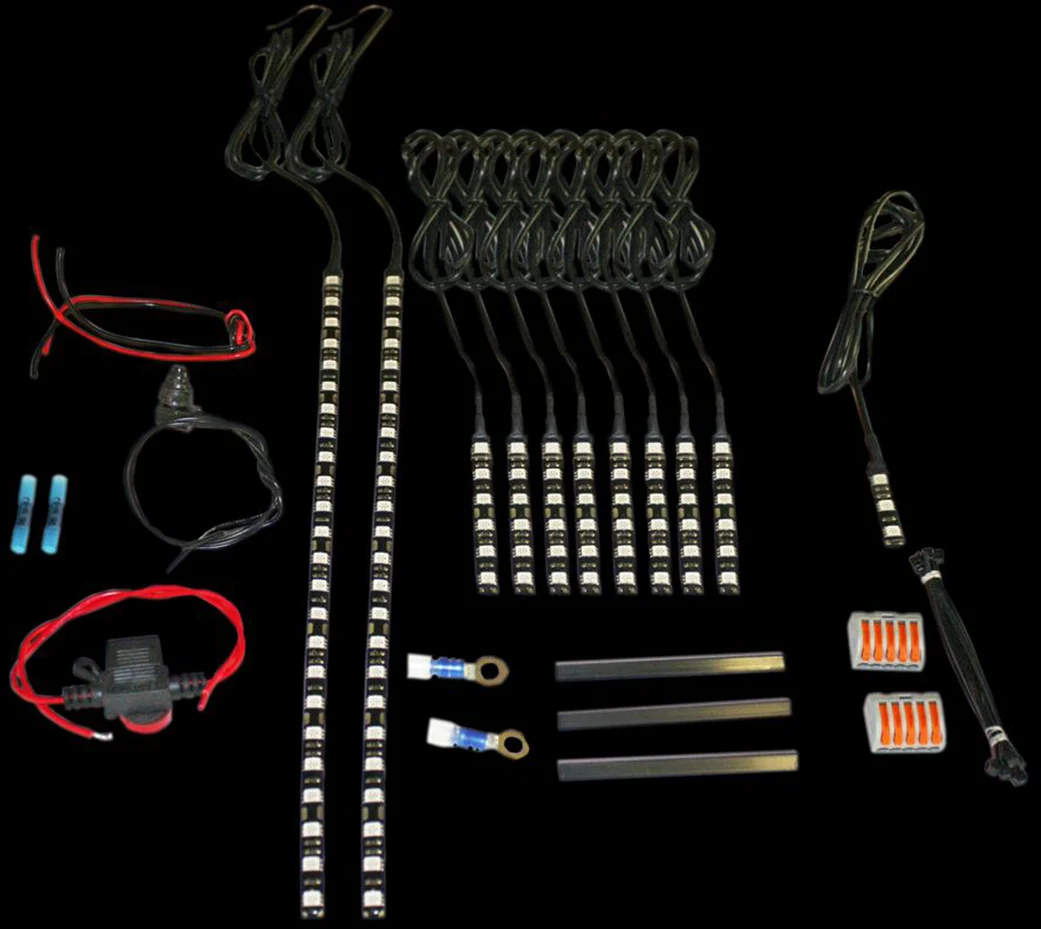 Pure Custom Dynamics Engine Accent Light Kit - Indian - Orange M2EK1-IND-ORANG Environmentally Friendly