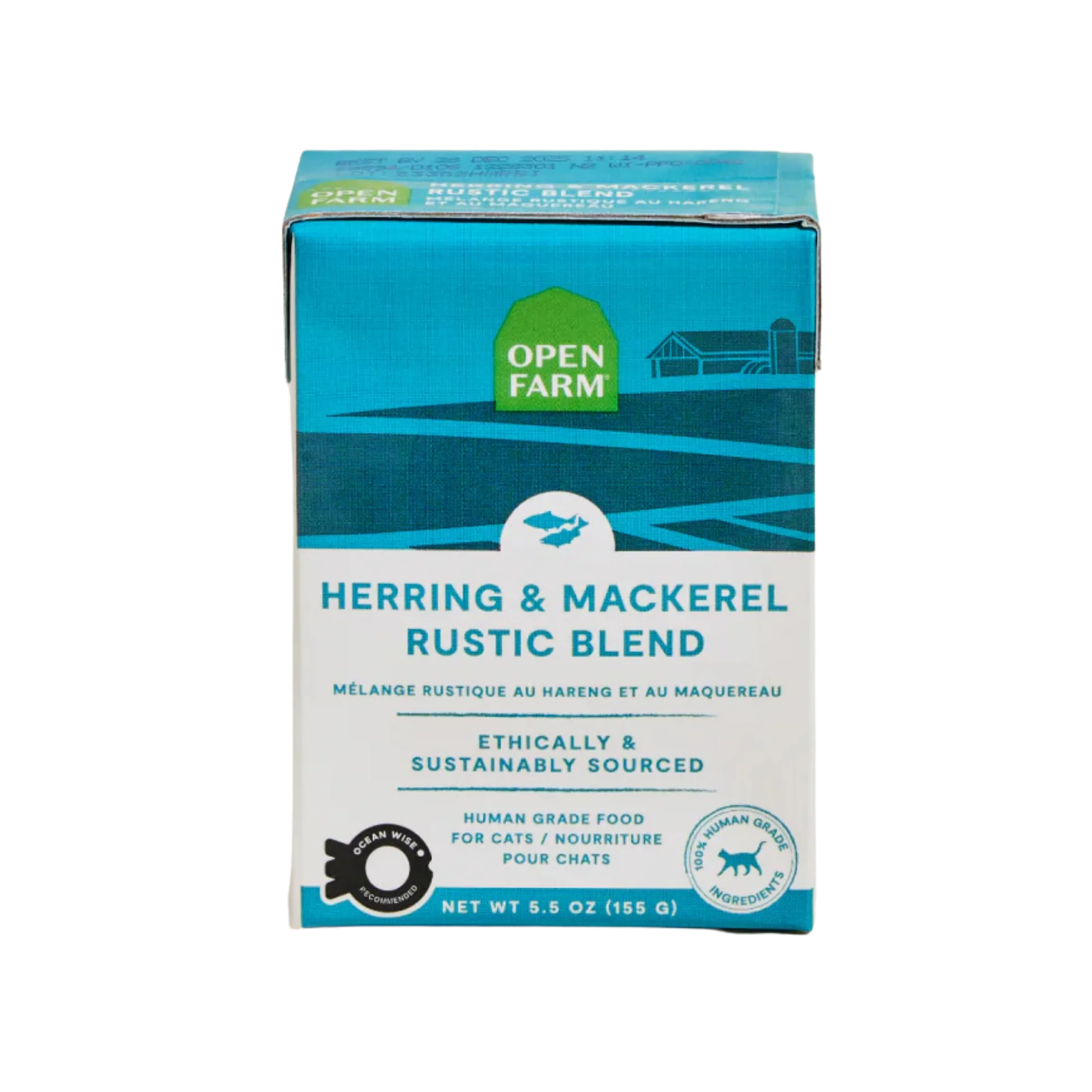 Exceptional Open Farm Herring Mackerel Rustic Blend Wet Cat Food Soft