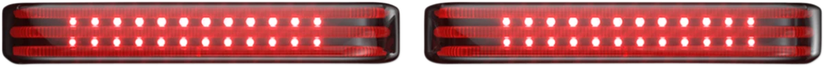 Top-Quality Custom Dynamics Saddlebag LED Lights - Sequential - Black Smoke PB-SBSEQ-SS6-BS High-End