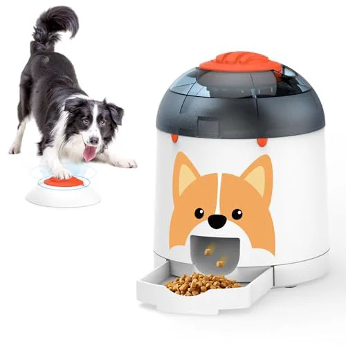 Top-Quality Potaroma Dog Puzzle Feeder Toy — Interactive IQ Training Remote Treat Dispenser All Breeds Proven