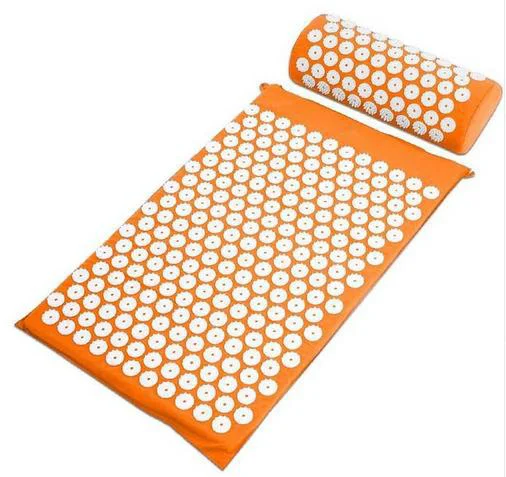 Trendy Acupressure Yoga Cushion Massage Pillow For Deep Relaxation Pain Relief At Home Everyday Elegant