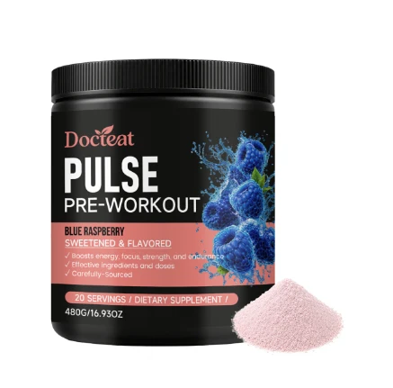 Practical Pre-Training Energy Supplement Powder High-Performance Fitness Pre-Workout Reusable