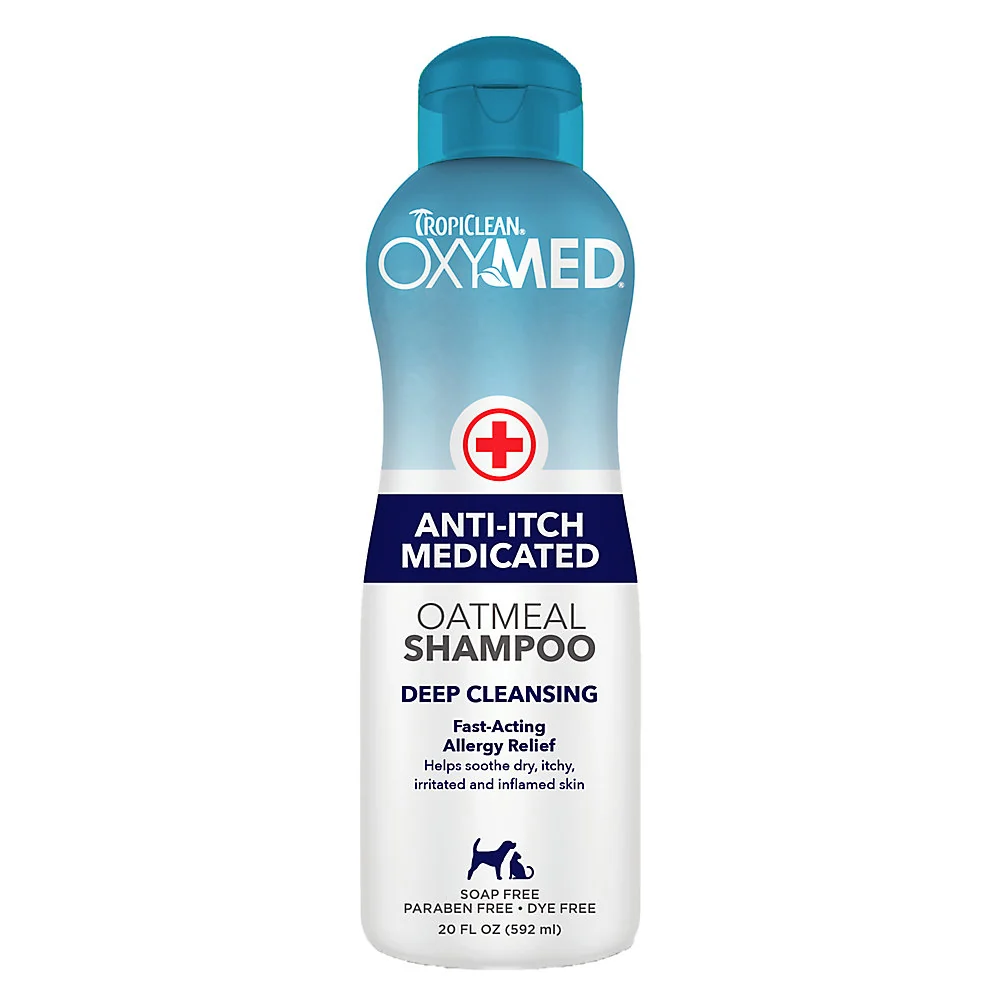 Smooth Tropiclean OxyMed Anti-Itch Medicated Shampoo Tropiclean OxyMed Anti-Itch Medicated Shampoo Effective