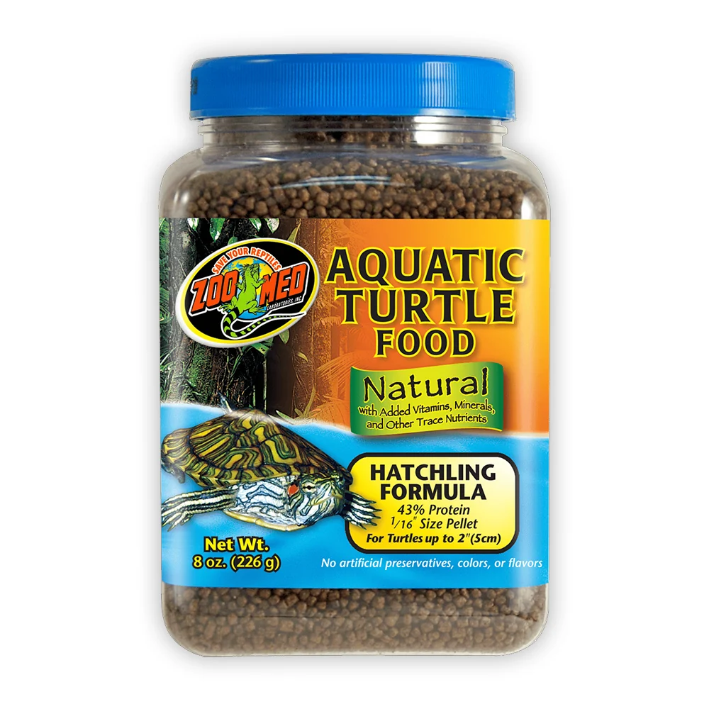 Responsible Zoo Med Aquatic Turtle Micro Pellet Hatchling Food 8-oz Proven