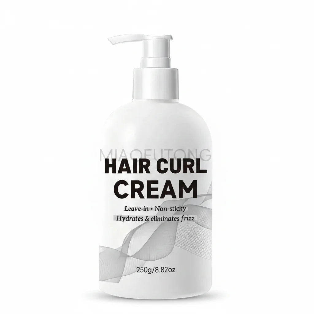 Durable Argan Oil Curl Defining Cream for Wavy Hair Anti-Frizz Certified