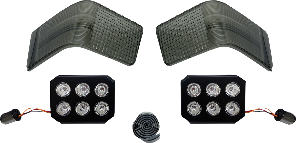 Trendy Custom Dynamics LED Light - Tour-Pak - Smoke CD-TP-13-S Powerful