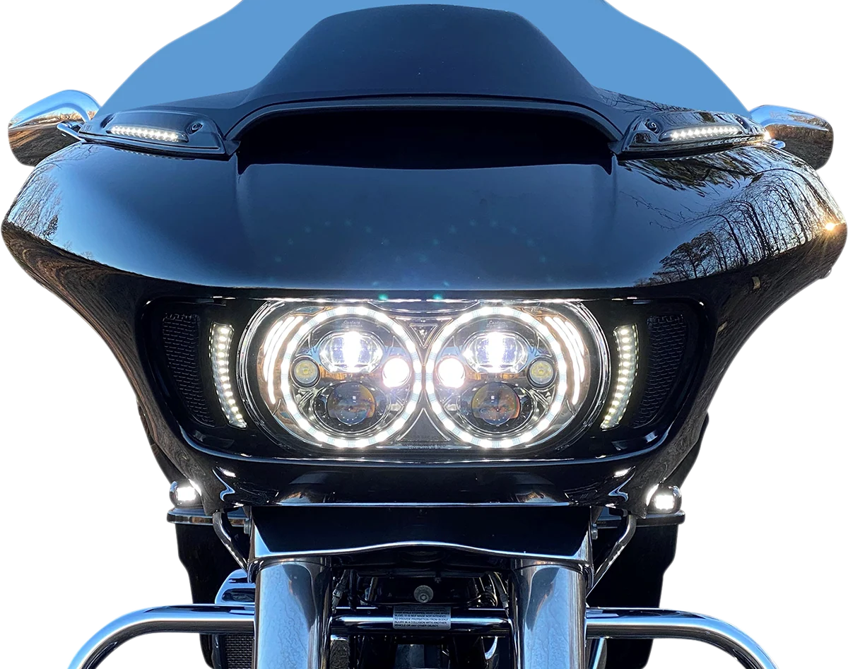 Top-Quality Custom Dynamics Turn Signal - FLTR - Gloss Black PB-RG-TS-15-B Powerful
