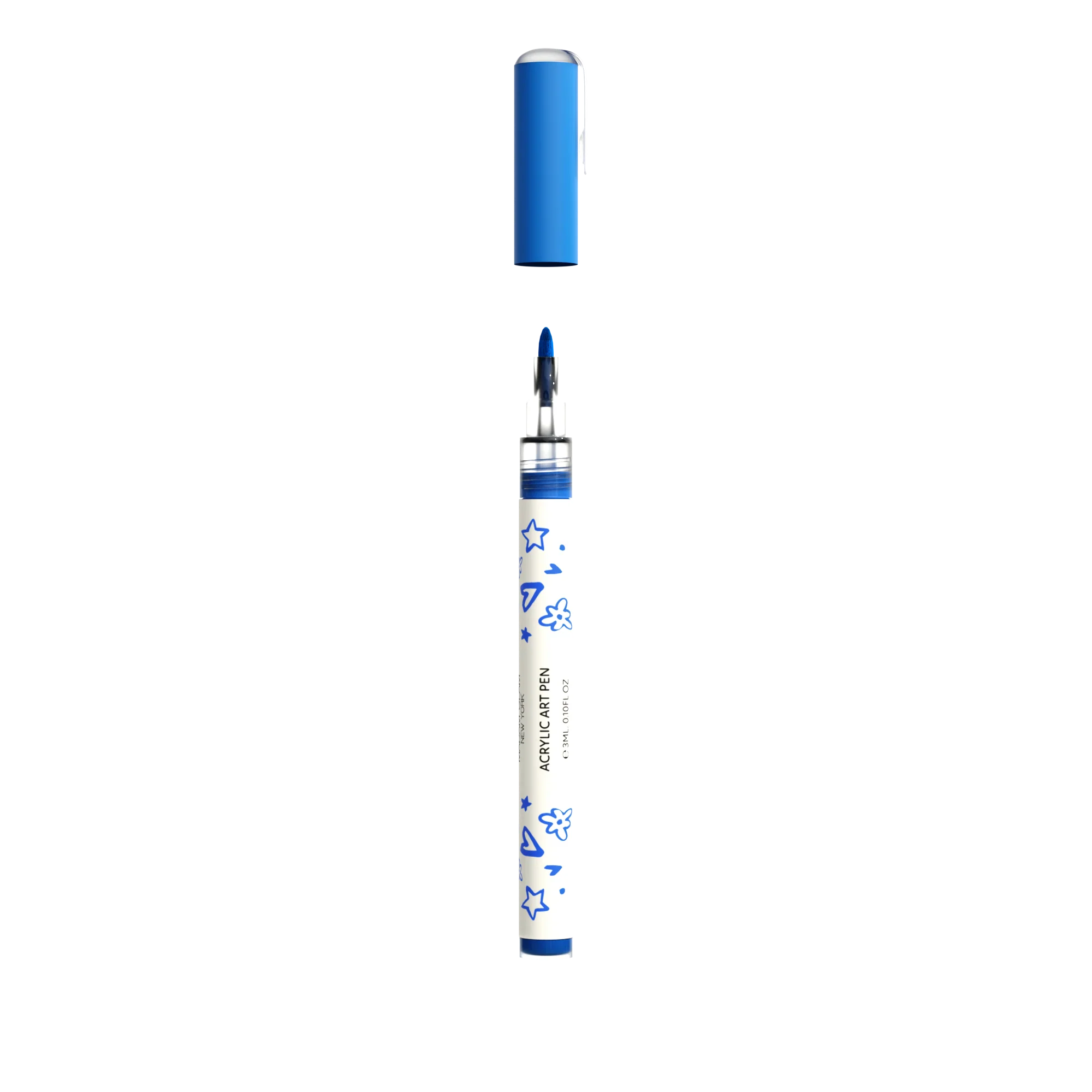 Elegant Blue Art Pen High-End