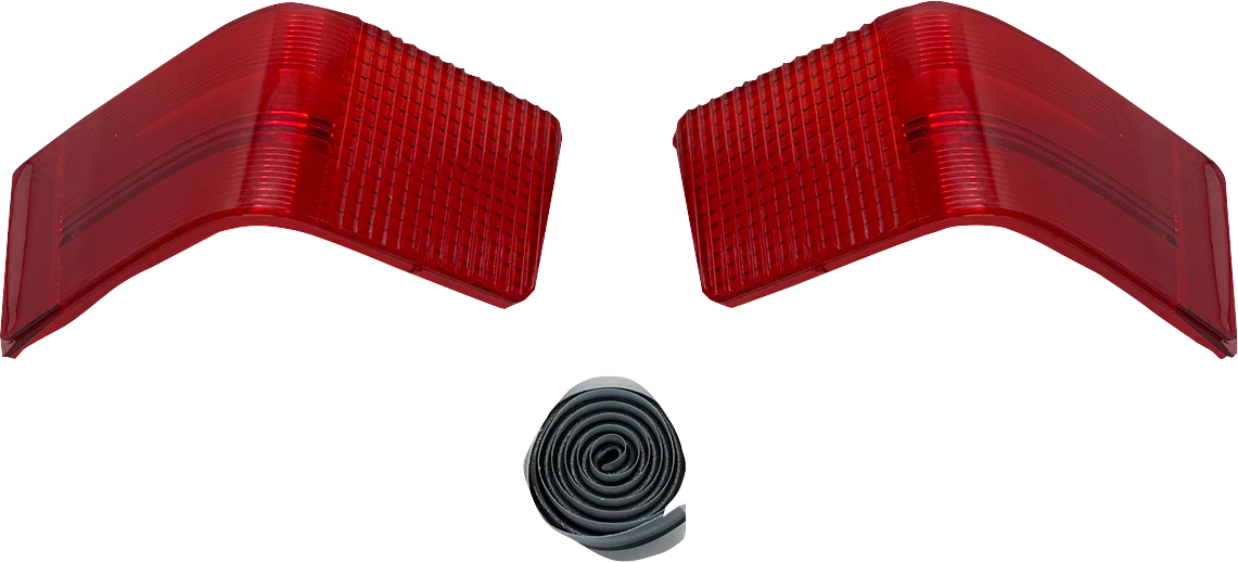 Sustainable Custom Dynamics Taillight Lens - Tour-Pak - Red CD-TP-LENS-R Functional