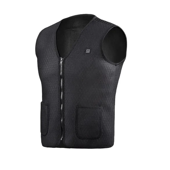 Fine Crafted Smart Electric Heating Vest with Multi-Area Thermal Zones for Winter Warmth Enhanced