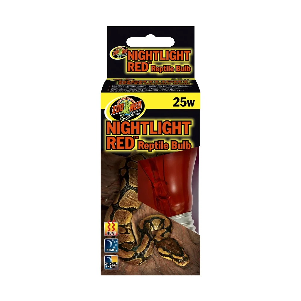 Crafted Zoo Med Nightlight Red Reptile Bulb 25W World-Class