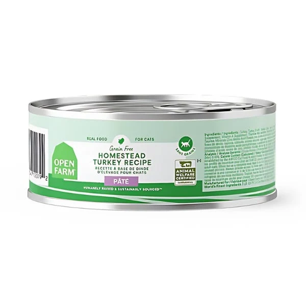 Top-Quality Open Farm Homestead Turkey Pate Wet Cat Food Open Farm Homestead Turkey Pate Wet Cat Food Prestigious