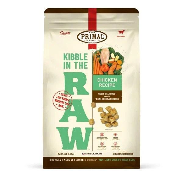 Professional Primal Kibble In The Raw Dog Food - Chicken Recipe Primal Kibble In The Raw Dog Food - Chicken Recipe Efficient