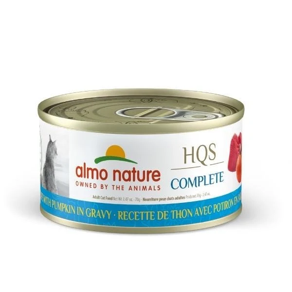 Excellent Almo Nature HQS Complete - Tuna with Pumpkin in Gravy - Wet Cat Food Almo Nature HQS Complete - Tuna with Pumpkin in Gravy - Wet Cat Food First-Class
