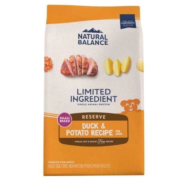 Trendy Natural Balance L.I.D. Reserve Duck Potato Small Breed Dog Food Natural Balance L.I.D. Reserve Duck Potato Small Breed Dog Food Premium