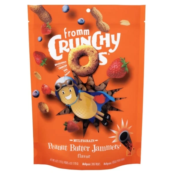 Durable Fromm Crunchy Os Dog Treats - Peanut Butter Jammers Fromm Crunchy Os Dog Treats - Peanut Butter Jammers Versatile