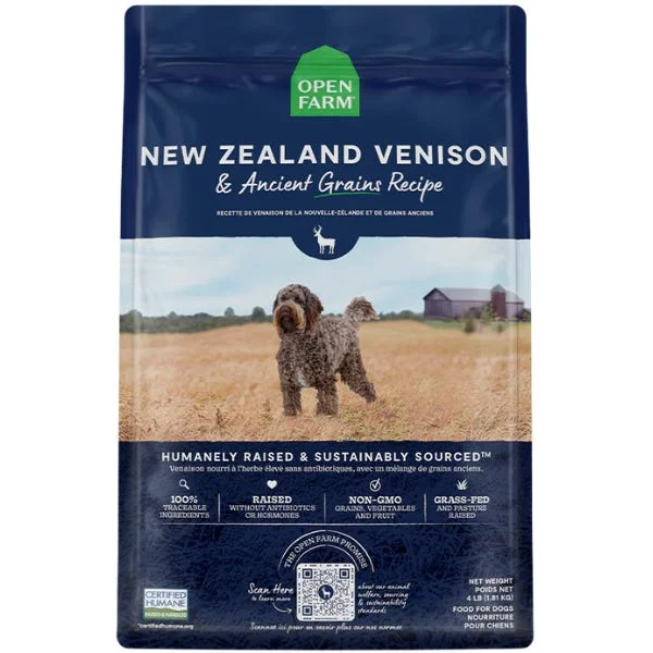 Crafted Open Farm Ancient Grains Venison Dog Food Open Farm Ancient Grains Venison Dog Food Refined