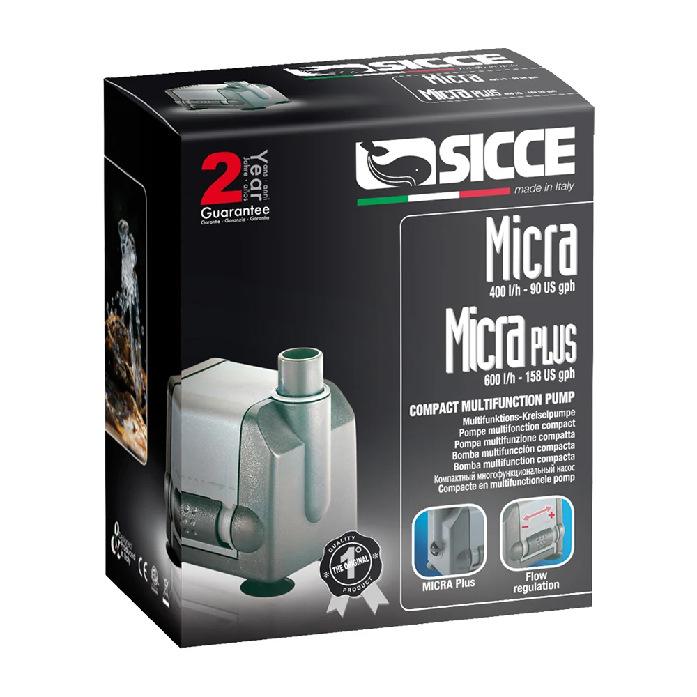 Specialty Sicce MICRAPLUS Pump for Aquarium 158 GPH Sustainable