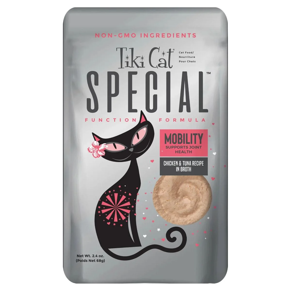 Carefully Designed Tiki Cat Special Mousse Mobility Chicken Tuna Recipe in Broth Cat Food Pouches Tiki Cat Special Mousse Mobility Chicken Tuna Recipe in Broth Cat Food Pouches Green