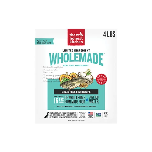 First-Class Honest Kitchen Wholemade Limited Ingredient Grain Fish Dog Food Honest Kitchen Wholemade Limited Ingredient Grain Fish Dog Food High-Quality
