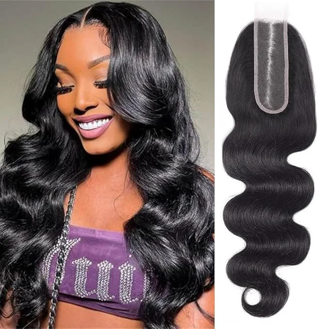 Stylish Selina Lace Closure 10 Inch Brazilian Body Wave Closure Part 2x6 Lace Closure Unprocessed Human Hair Natural Black Color Virgin Human Hair 2X6 Body 10 Body About ThisOverview Durable