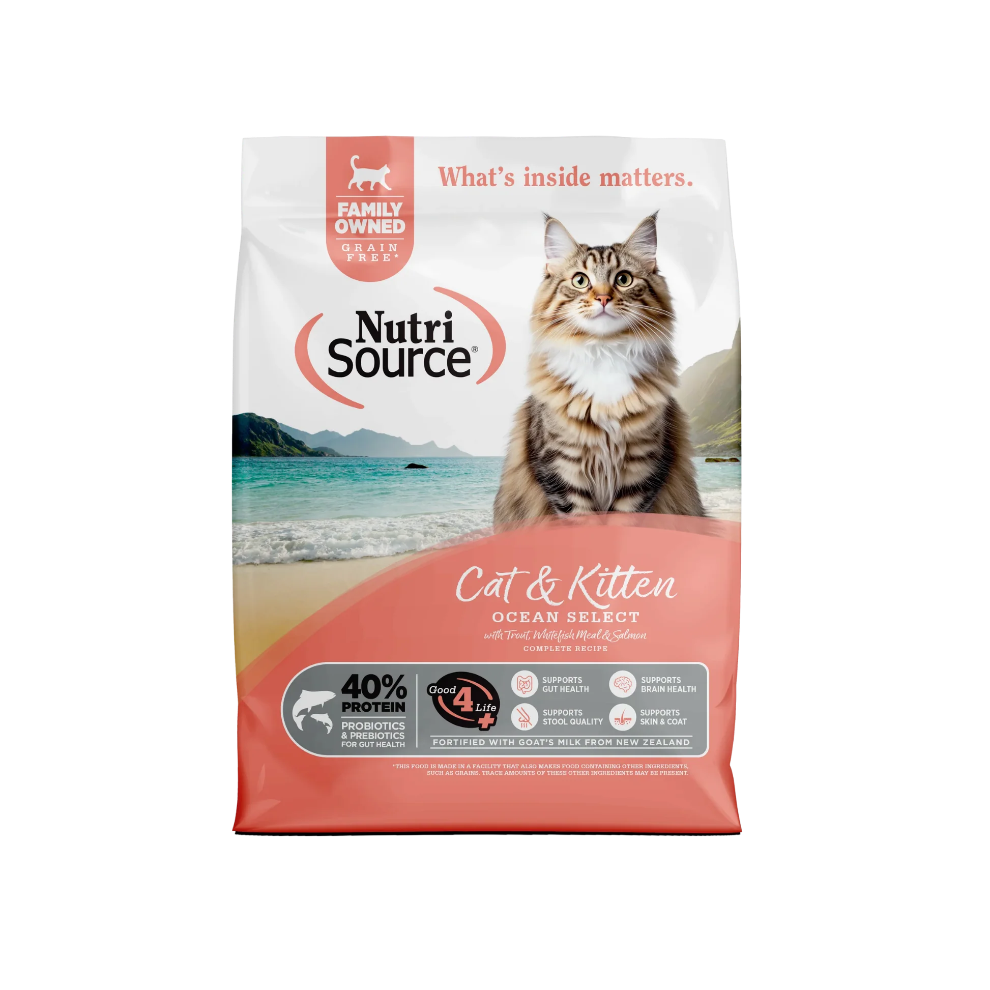 Eco-Friendly NutriSource Ocean Select Recipe Dry Cat Food Stylish