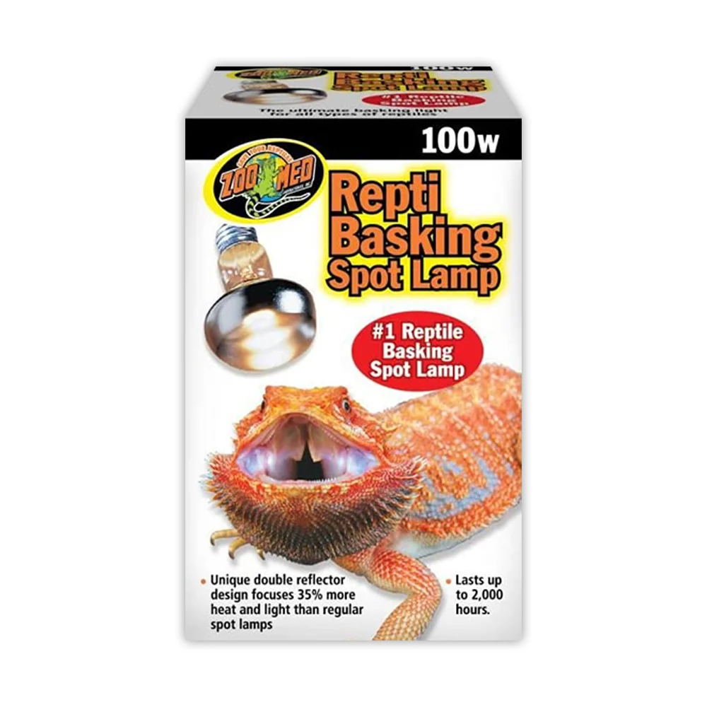 Original Zoo Med Repti Basking Spot Lamp 100W Durable