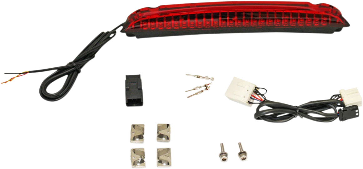 Contemporary Custom Dynamics Luggage Rack Light - Red CD-LR-02-R Soft