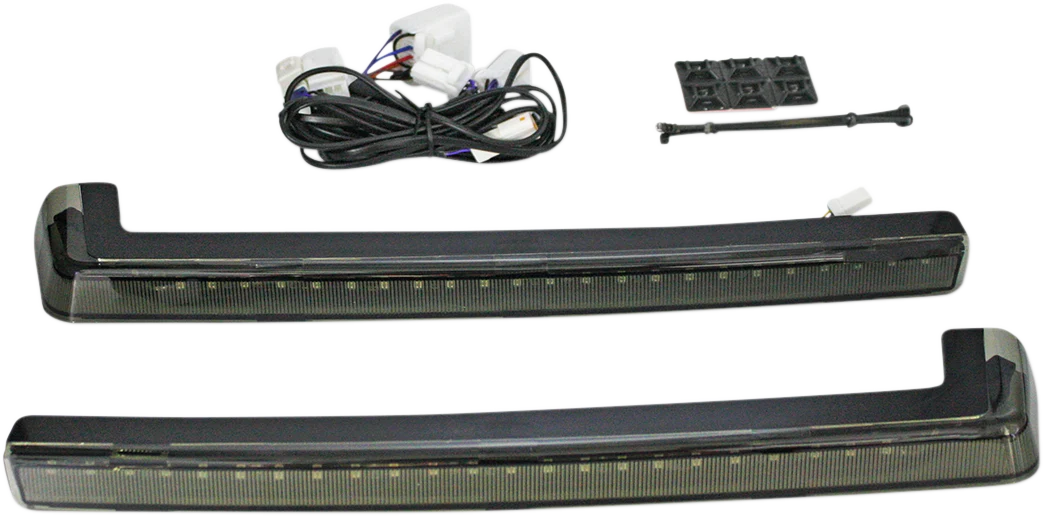 Fast Custom Dynamics LED Run Brake Turn Tour-Pak Arms - Smoke Lens - '06-'13 PB-TP-ARM-TPCS Smart