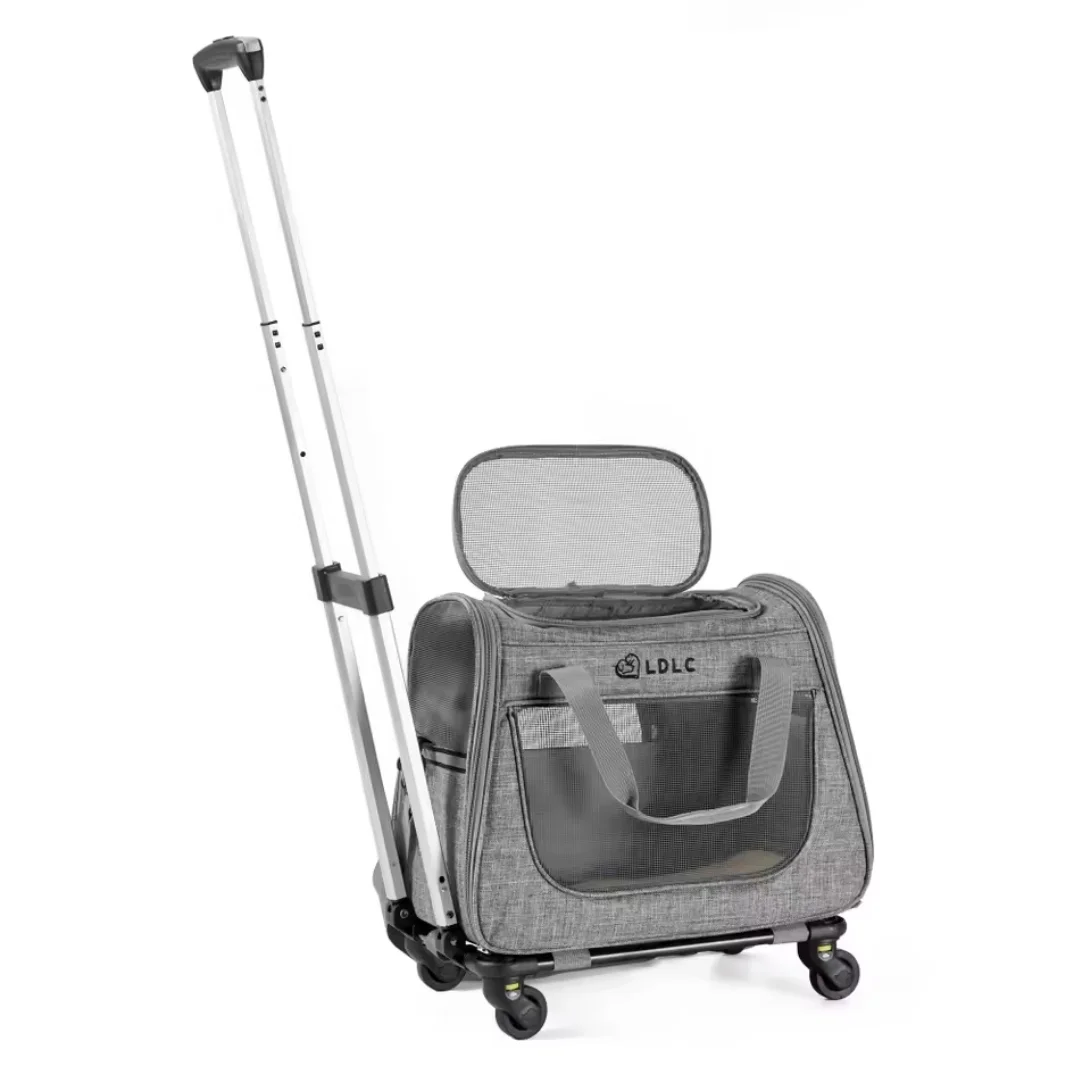 Dependable Transportadora para animais com rodas Prestigious