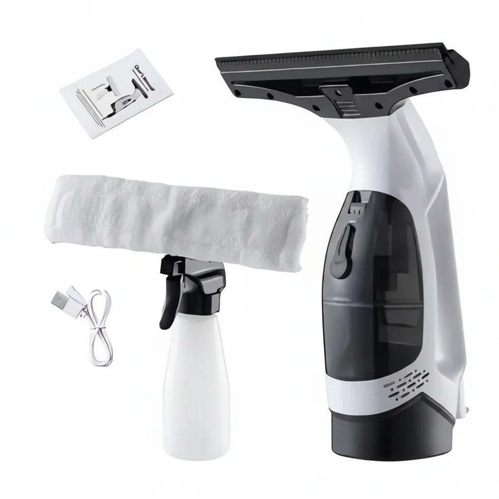 Efficient Cordless Electric Window Cleaner Machine with Squeegee Classic