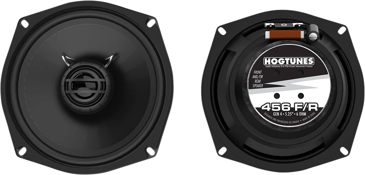 Selected Hogtunes - Front Rear Speakers 456F R Consistent