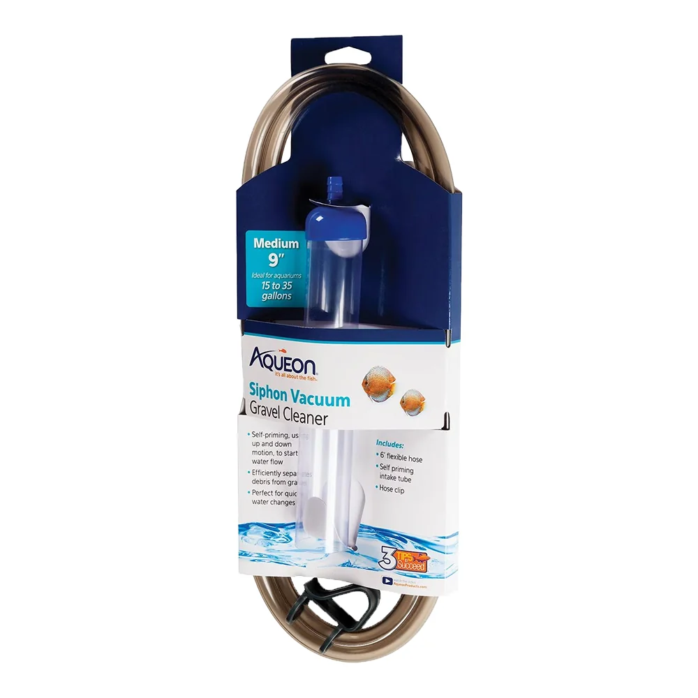 Trendy Aqueon Siphon Vacuum Aquarium Gravel Cleaner Medium 9-in Fashionable