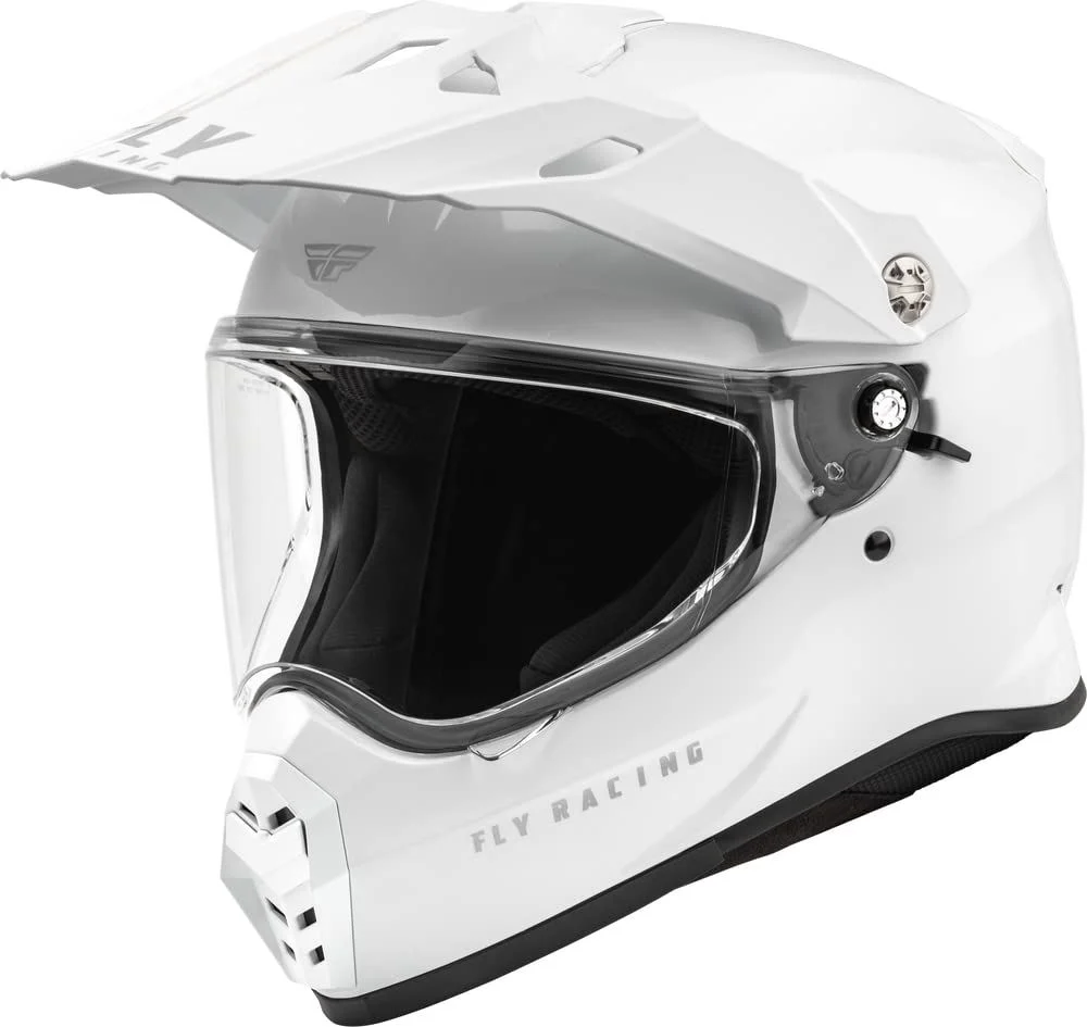 Top-Quality Fly Racing - Trekker Solid Helmet Open Box Functional