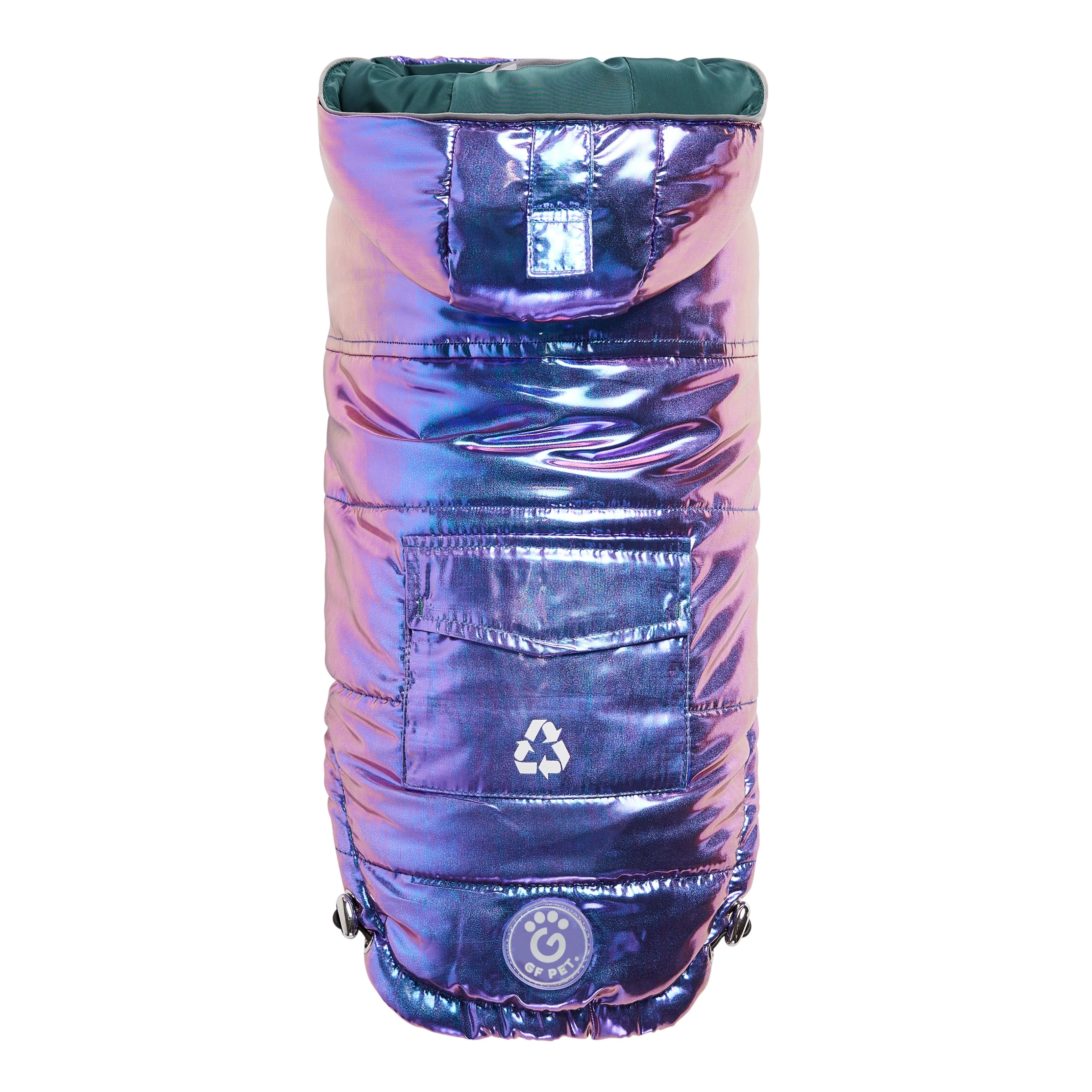 Pure Recycled Parka - Iridescent Secure