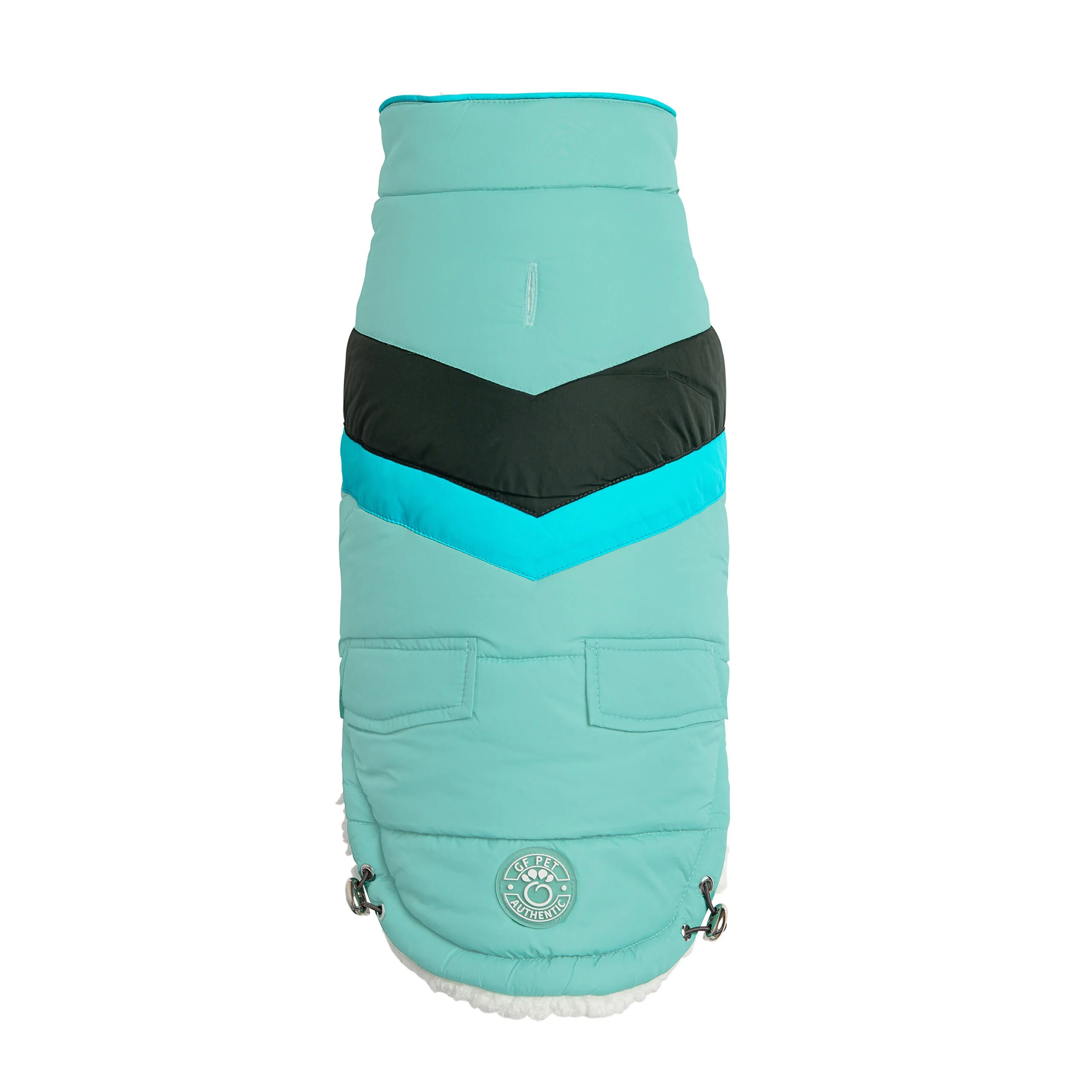 World-Class Alpine Puffer - Light Aqua Solid