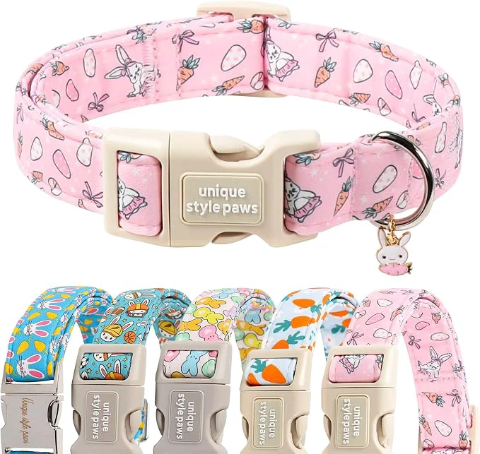 World-Class Unique style paws Dog Collar Plastic Buckle Effective